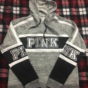 NEW VICTORIA SECRET PINK BLING CLASSIC HOODIE